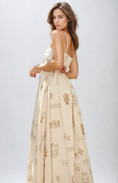 El Vestido Maxi Boho Charm