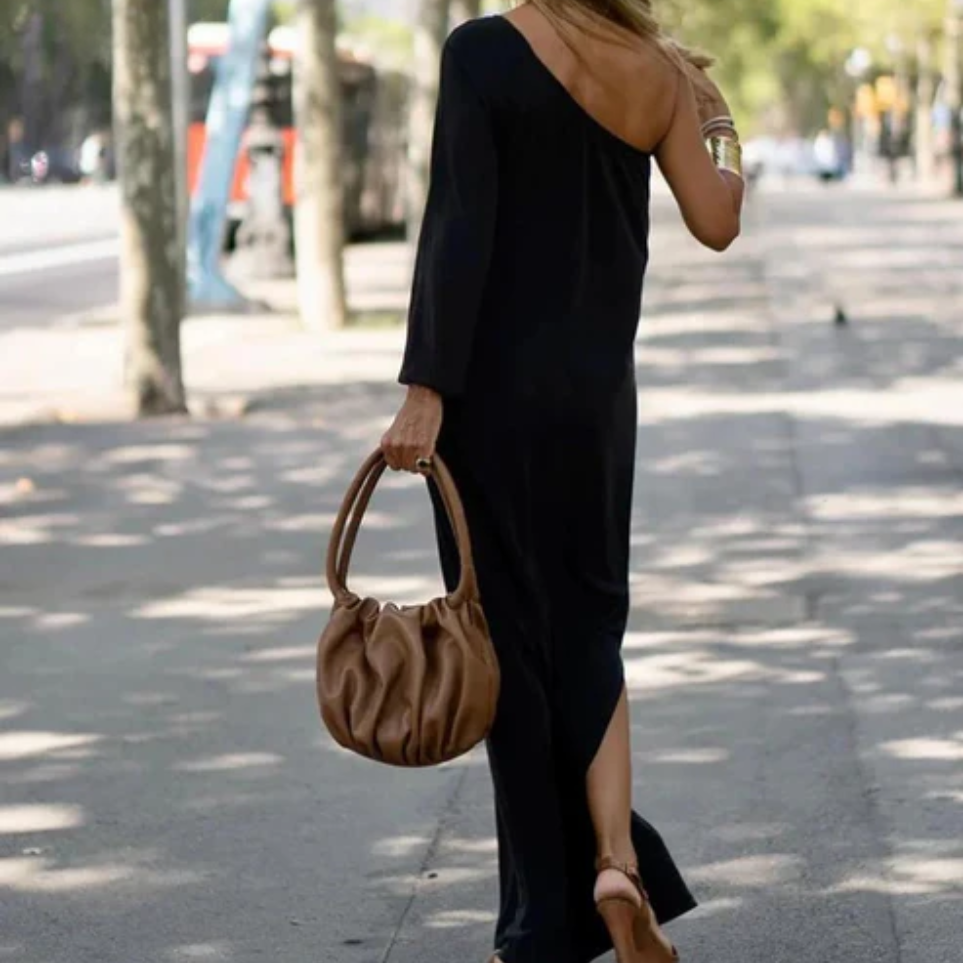 Flynn – Vestido Elegante de Un Solo Hombro