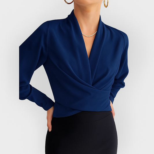 Antonia® | Blusa elegante para mujer con mangas abullonadas