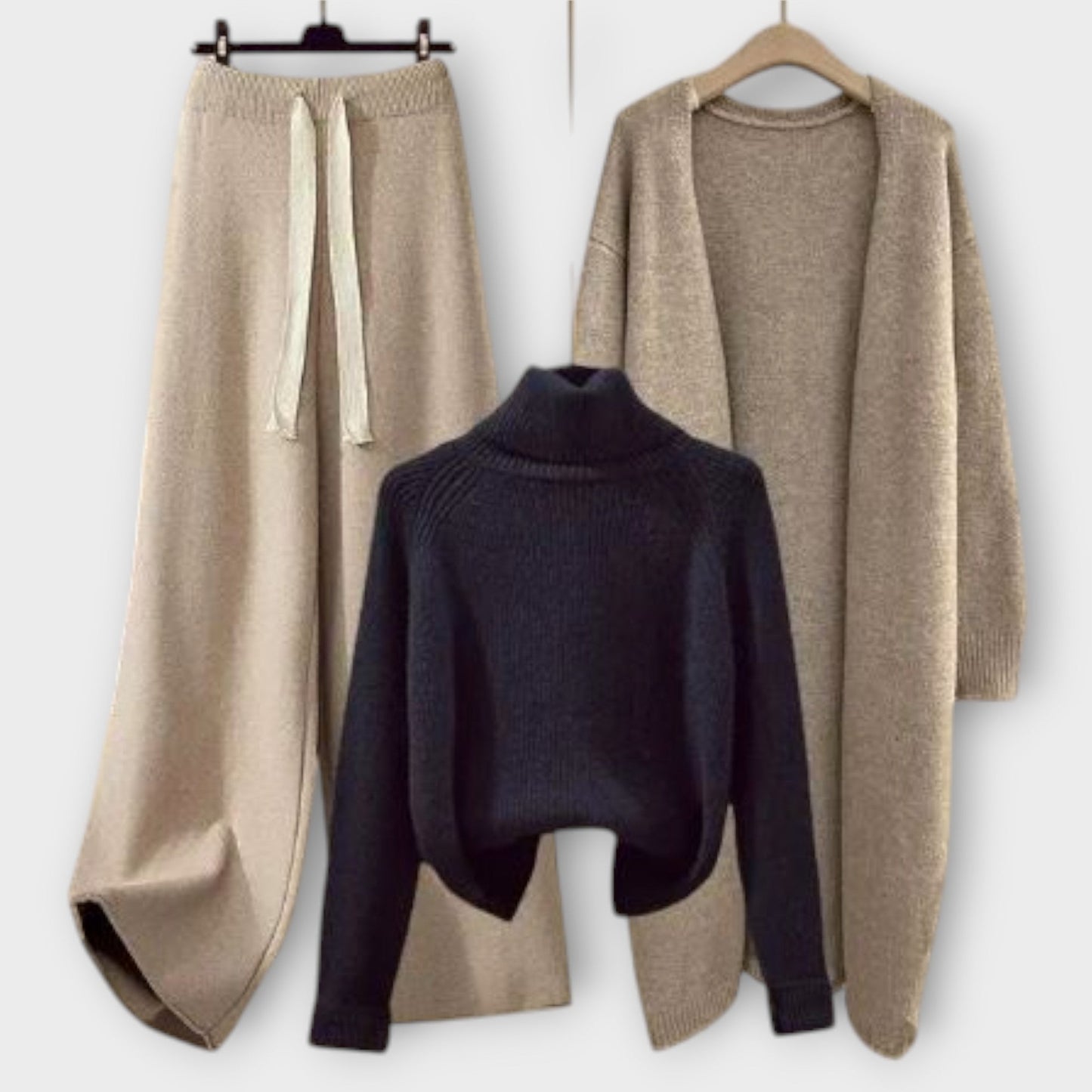 Riley - Estilo Casual - Conjunto de Tres Piezas