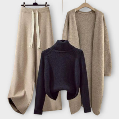 Riley - Estilo Casual - Conjunto de Tres Piezas