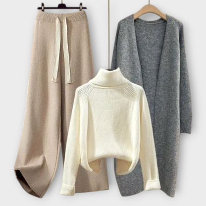 Riley - Estilo Casual - Conjunto de Tres Piezas