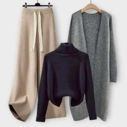 Riley - Estilo Casual - Conjunto de Tres Piezas