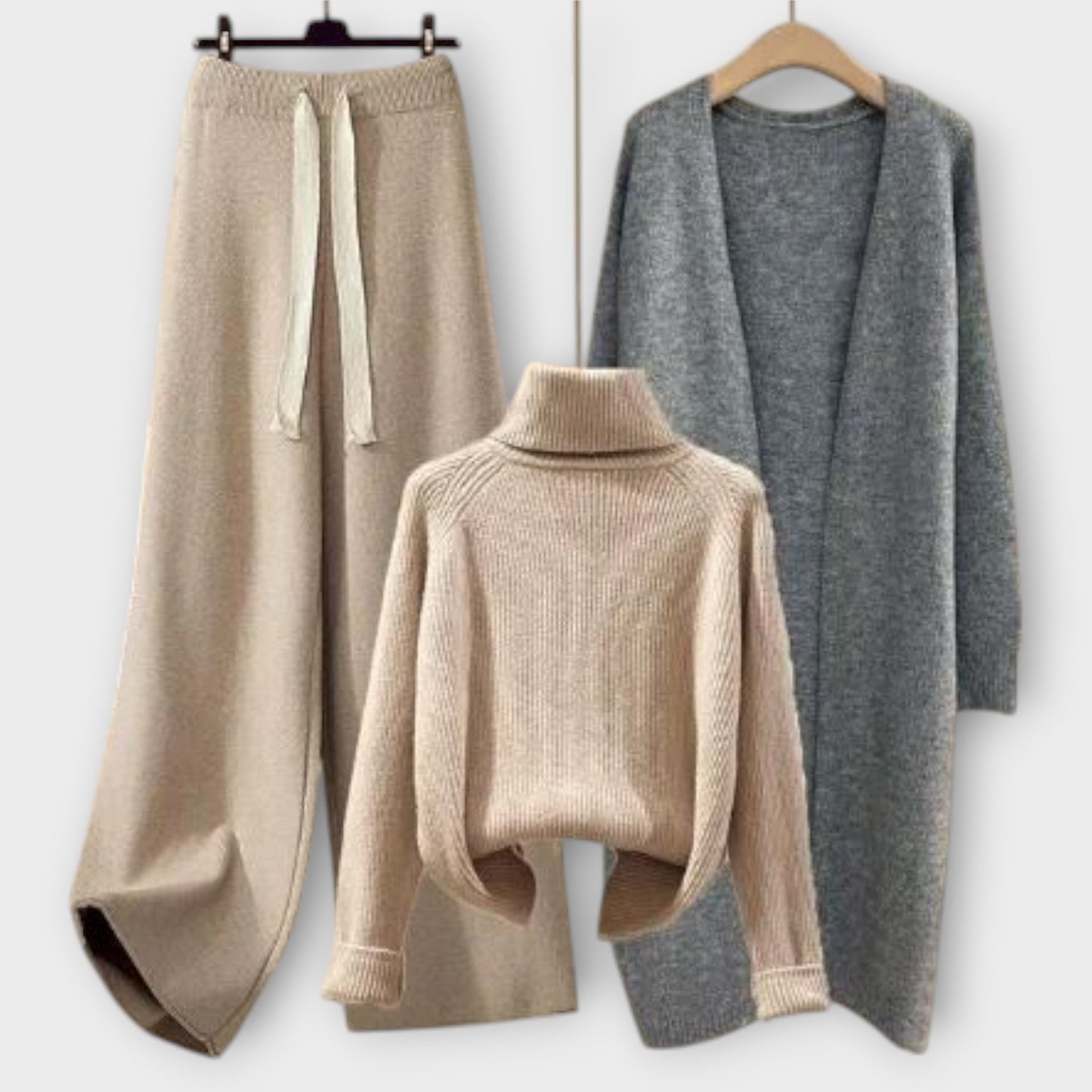 Riley - Estilo Casual - Conjunto de Tres Piezas