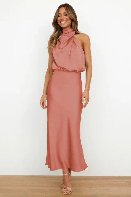 Benthe - Vestido Midi Off-Shoulder