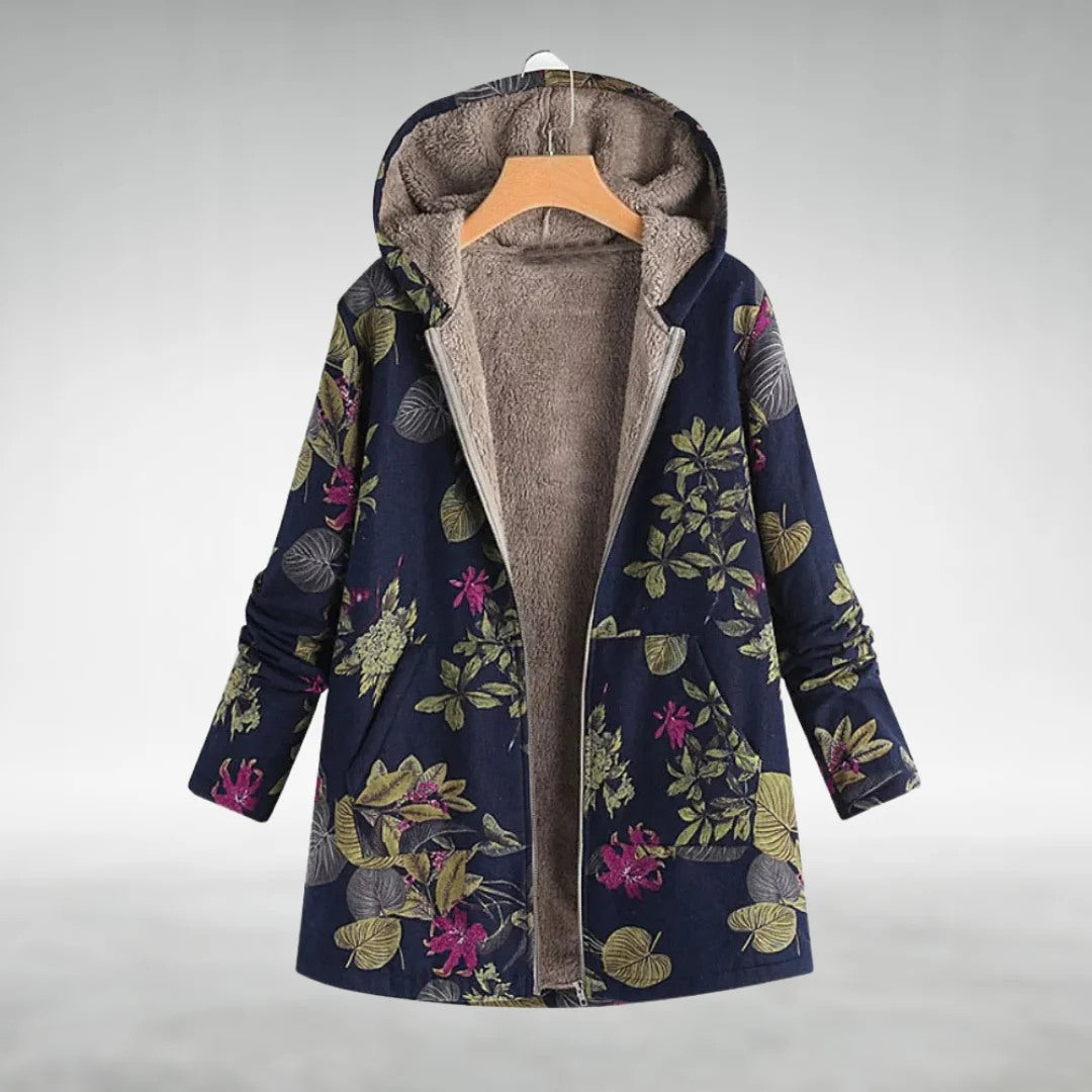 Jovanna - Chaqueta Floral Casual y Elegante
