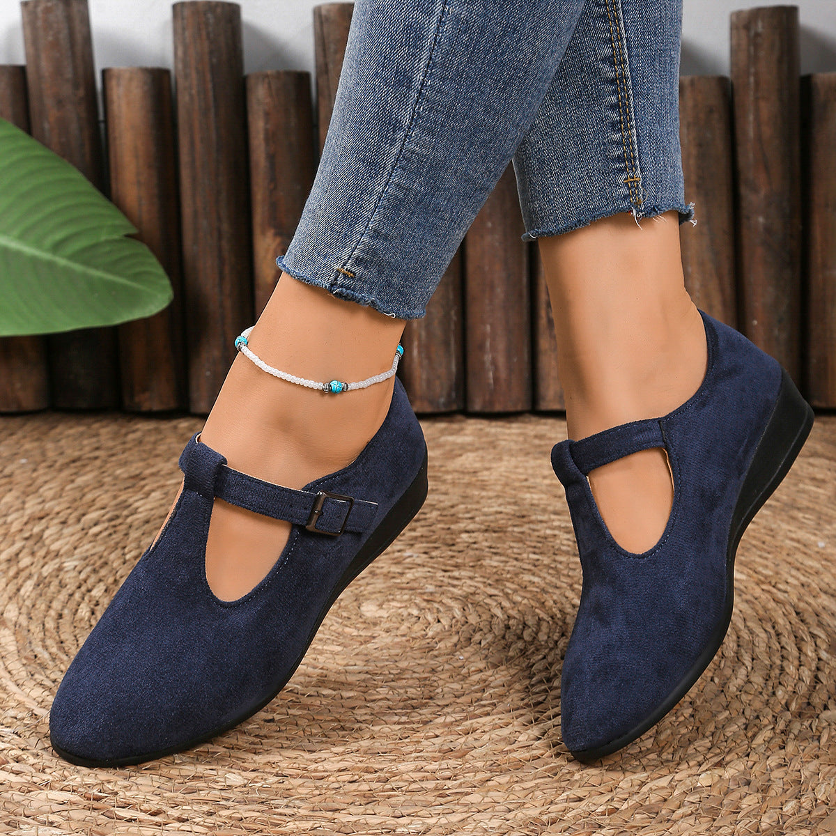 Caro - Zapatos de Terciopelo Suave