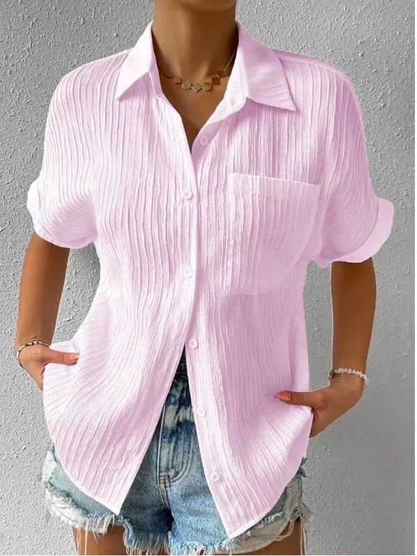 BLUSA CON CUELLO CLÁSICO ZAHRINA
