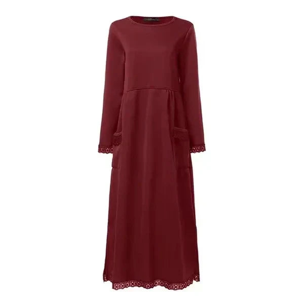 Wafa - Vestido Largo Elegante y Confortable
