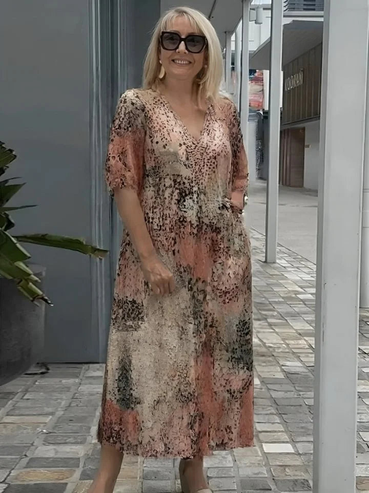 SUSAN – VESTIDO MIDI BOHO SIN PREOCUPACIONES