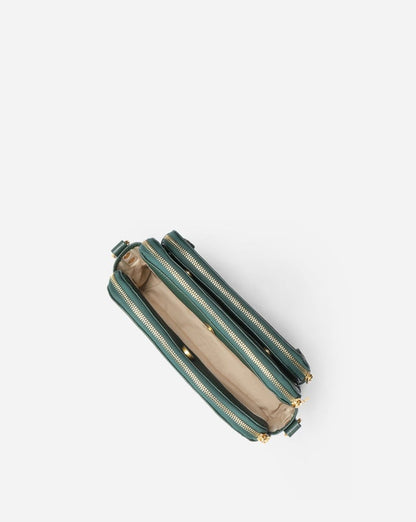 Jovie - Elegante Bolsa Cruzada de Tres Capas