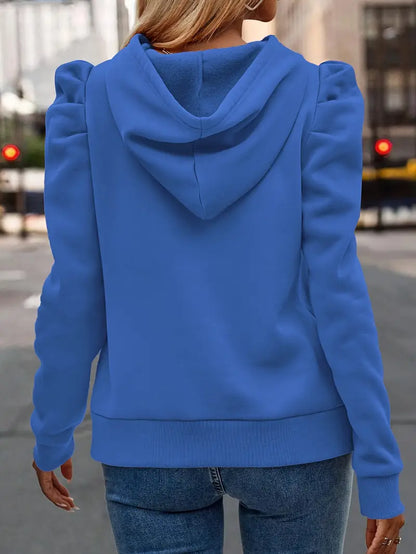 Nandita - Sudadera con Capucha de Manga Larga Transpirable