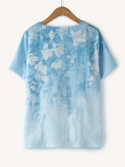 Sienna – Blusa con Detalle de Botones Florales