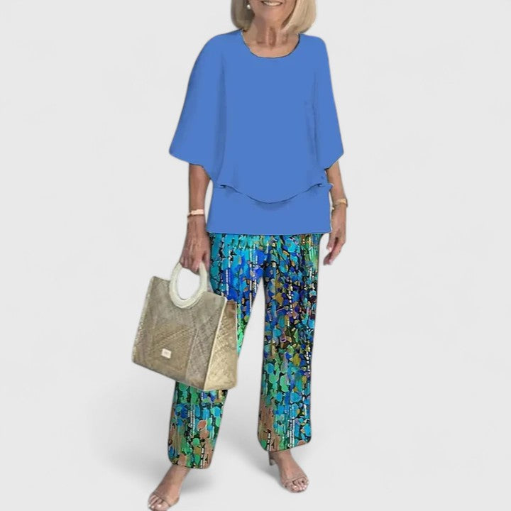Martha | Conjunto Sofisticado de Dos Piezas