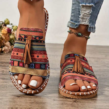 Emiliana - Sandalias trenzadas cómodas