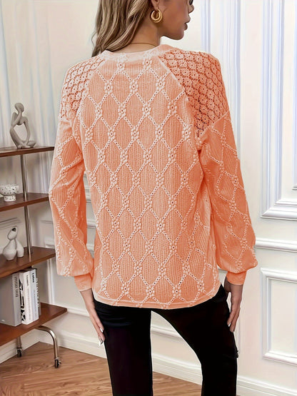Ivy – Blusa con Detalles de Botones de Ojal