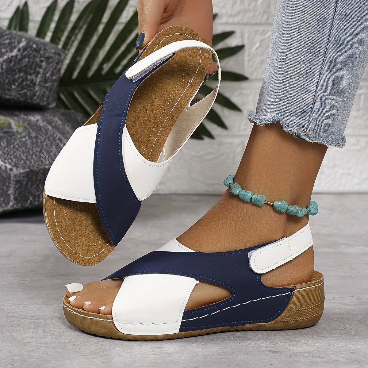 Laura – Sandalia ortopédica cómoda