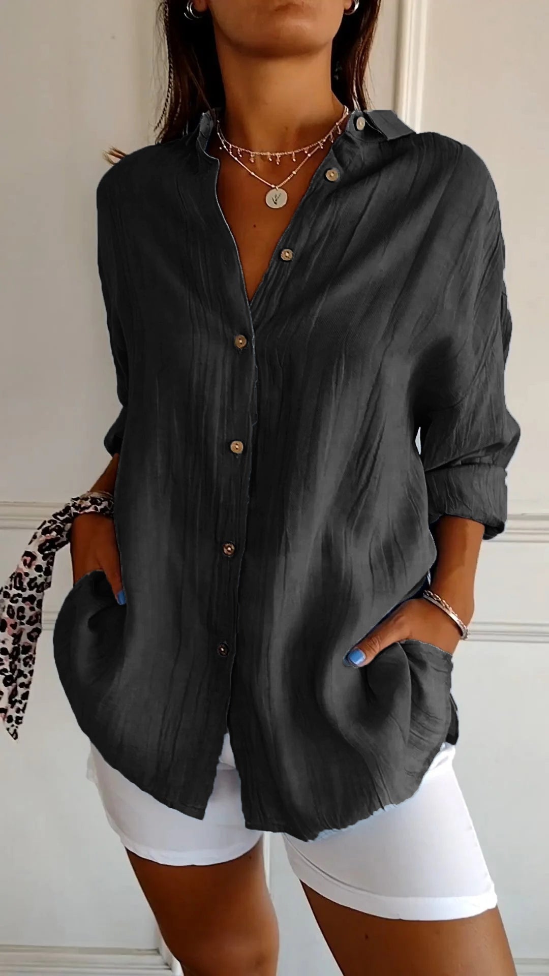 Emily | Blusa Elegante de Gran Tamaño