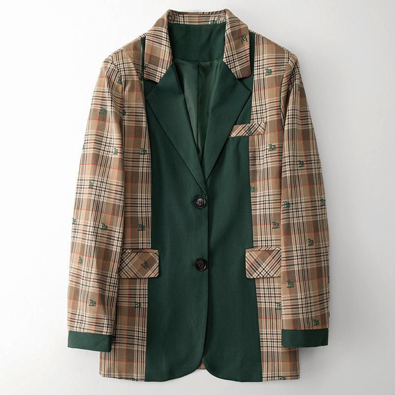 BLAZER RETRO A CUADROS KATHELINA I