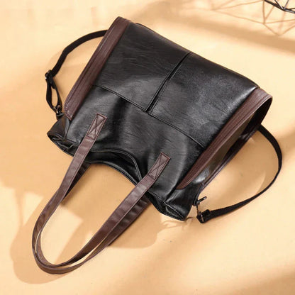 Bolso de Cuero Clásico Indigo