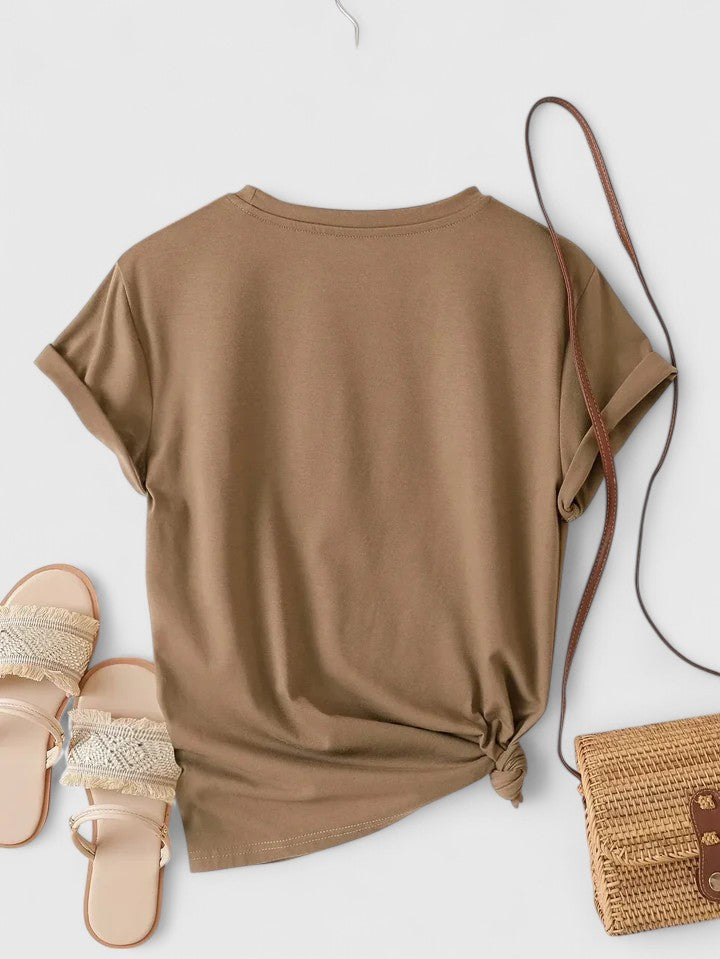 Ivanelle | Camiseta Cómoda de Manga Corta