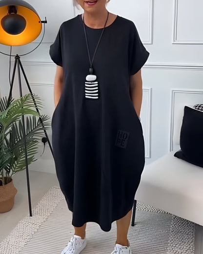 Bessie – Vestido Camisón Midi Confortable
