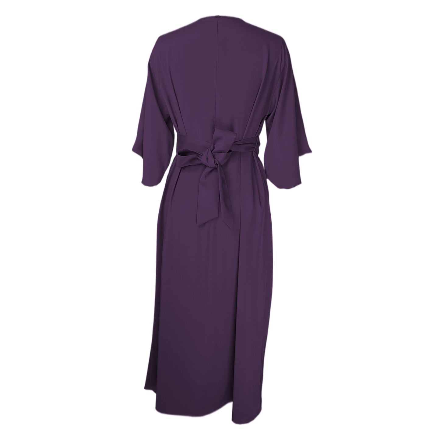 Vestido elegante con mangas abullonadas