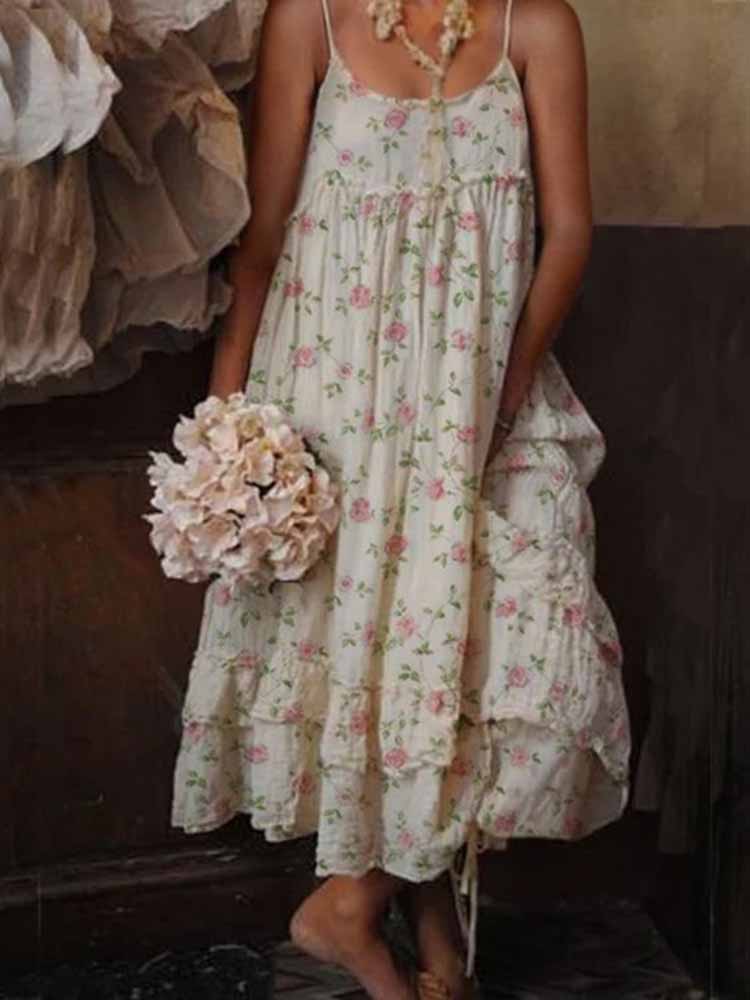 Vestido Maxi Barbara Bloem - Elegancia Sin Esfuerzo