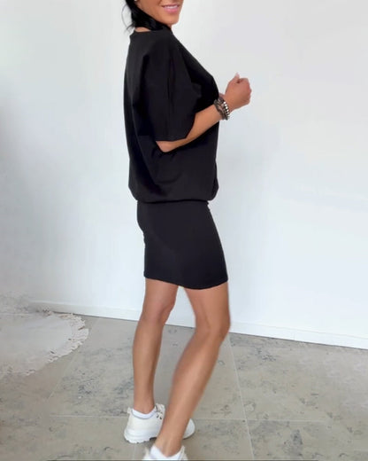 Karina – Vestido de Elegancia Casual para Uso Diario
