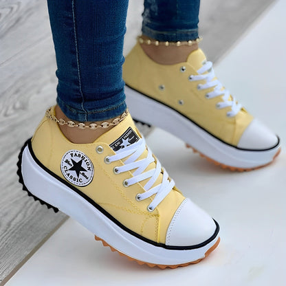 Zapatillas de tela – Sneakers modernas para mujer