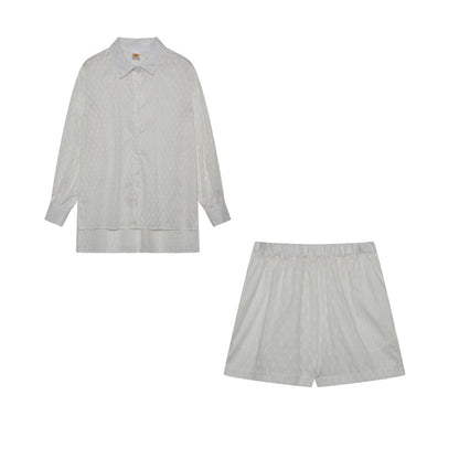 Elizabeth - Conjunto de Camisa y Pantalones Cortos Frescos