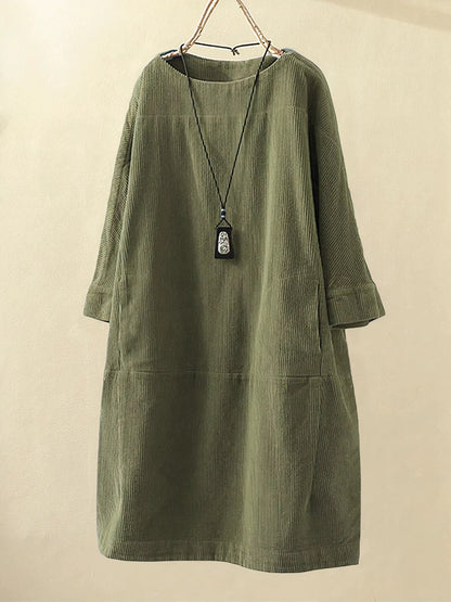 SKYLAR – VESTIDO RELAJADO Y SUELTO