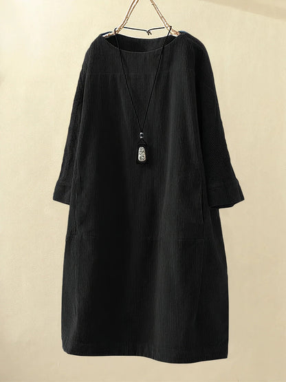 SKYLAR – VESTIDO RELAJADO Y SUELTO