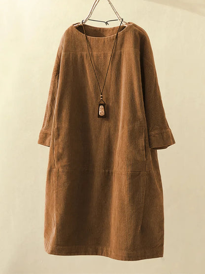 SKYLAR – VESTIDO RELAJADO Y SUELTO
