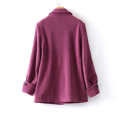 WALBORG I ELEGANTE BLAZER DE CORDUROY