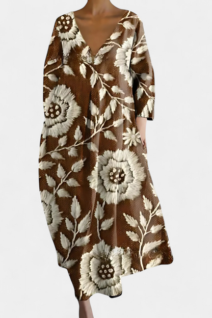 NAOMI – VESTIDO MIDI ART BLOOM