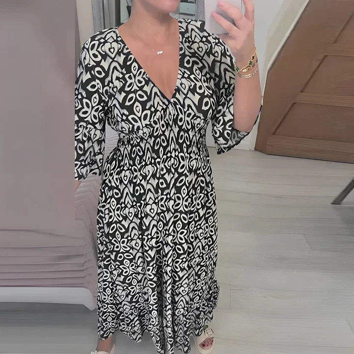 Frieda | Vestido de Verano Ligero con Escote en V