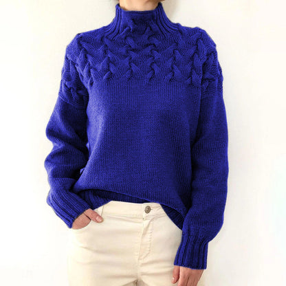 Elena | Suéter de Cuello Alto de Lana
