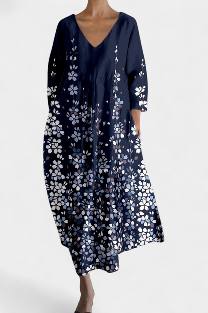 NAOMI – VESTIDO MIDI ART BLOOM