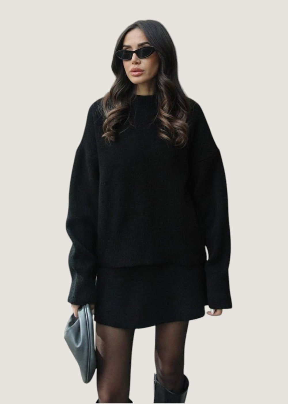 Conjunto de punto acogedor
