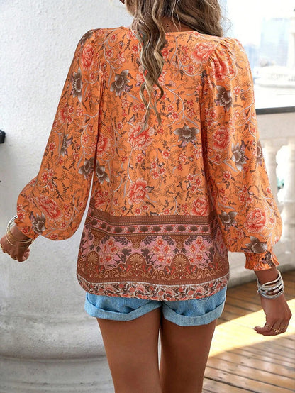 Helena™ - Top Floral Premium de Verano