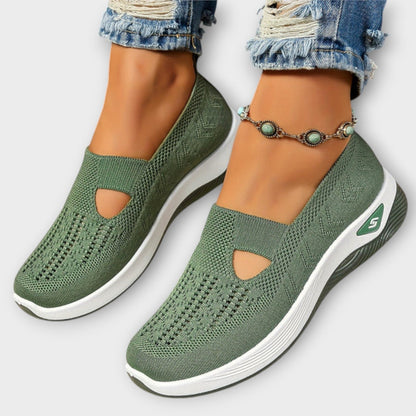 Zapatos de Paseo Slip-On de Punto Confort