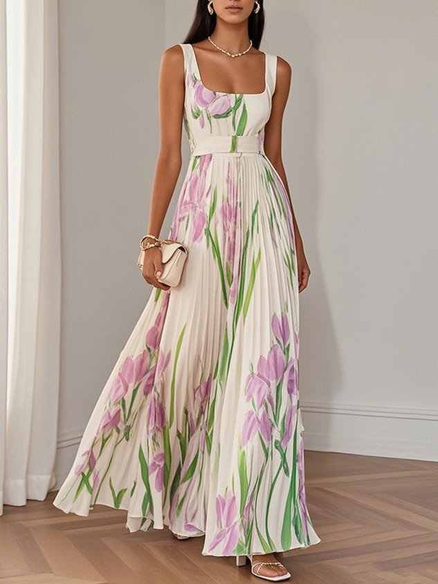 SERENA – VESTIDO MAXI DE ELEGANCIA EN FLOR