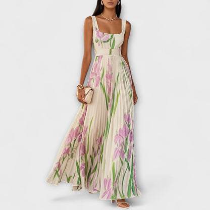 SOFIA – VESTIDO MAXI DE ELEGANCIA FLORAL