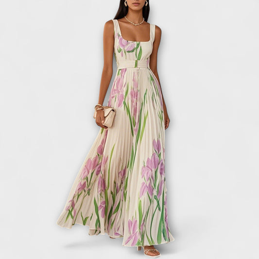 SOFIA – VESTIDO MAXI DE ELEGANCIA FLORAL