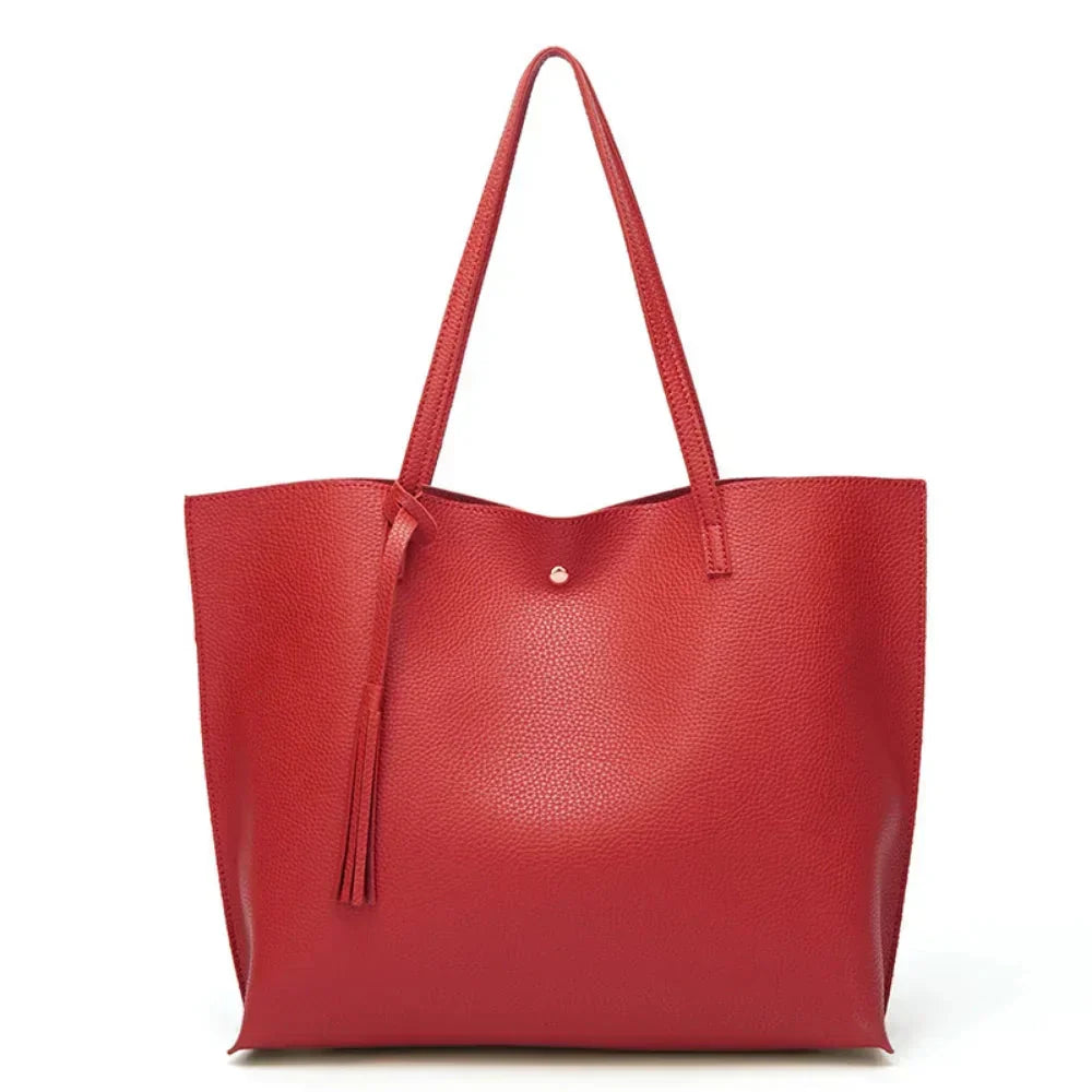 Bolso de Hombro de Cuero Suave Istar