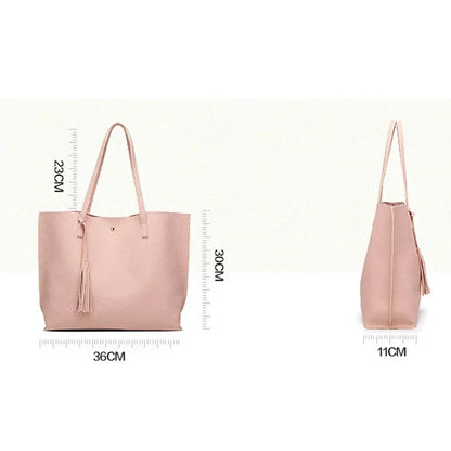 Bolso de Hombro de Cuero Suave Istar