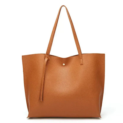 Bolso de Hombro de Cuero Suave Istar