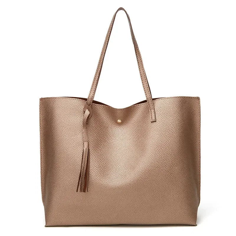 Bolso de Hombro de Cuero Suave Istar