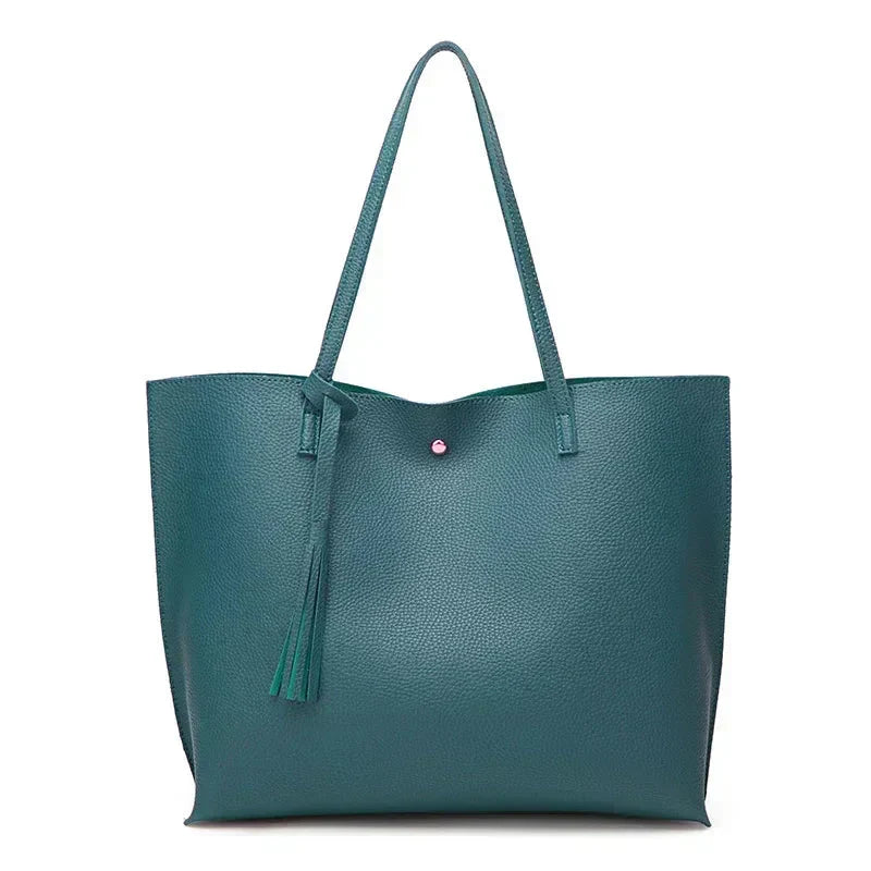 Bolso de Hombro de Cuero Suave Istar